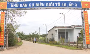 Khu dân cư biên giới vượt khó, đón Tết vui tươi