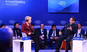 Thủ tướng Phạm Minh Chính đối thoại đặc biệt tại WEF Davos