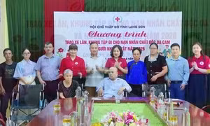 Điểm tựa xoa dịu nỗi đau di chứng chiến tranh