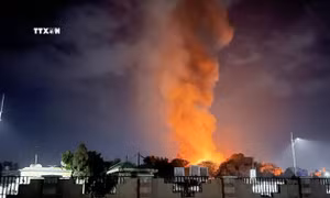 Houthi phóng tên lửa vào Israel: Căng thẳng leo thang, Mỹ không kích dữ dội 