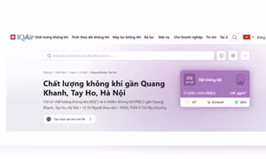 Ô nhiễm không khí bao trùm Hà Nội 