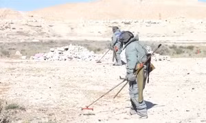 Xem công binh Nga gỡ mìn ở Palmyra