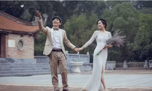 Nhạc sĩ Nguyễn Vĩnh Tiến khoe vợ hotgirl trong clip 'Cảm ơn em'