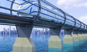 Sốt xình xịch "đôi hài bảy dặm" Hyperloop của con người
