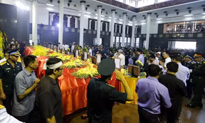 Mong các anh yên giấc ngàn thu