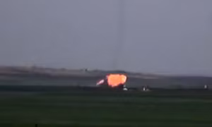 Phiến quân bắn hạ Su-22 Syria, bắt sống phi công
