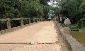 Hiểm họa ở những cây cầu dân sinh vùng rốn lũ Quảng Trị