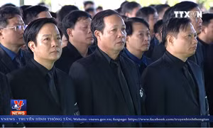 Lễ Quốc tang Chủ tịch nước Trần Đại Quang tại quê hương Ninh Bình
