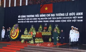 Tổ chức trọng thể Lễ viếng nguyên Chủ tịch nước, Đại tướng Lê Đức Anh