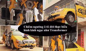 Chiêm ngưỡng Transformer phiên bản thực từ ô tô hỏng
