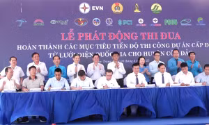 Hoàn thành dự án kéo điện ra Côn Đảo vào cuối năm 2025
