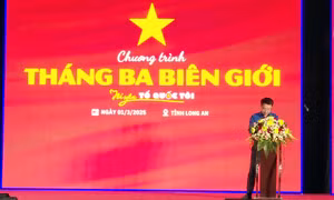 Trung ương Đoàn tổ chức chương trình 'Tháng ba biên giới'