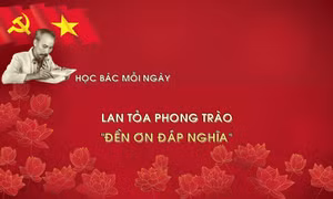 Học Bác mỗi ngày: Lan tỏa phong trào 'Đền ơn đáp nghĩa'