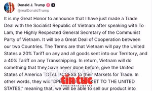 Tin nóng thế giới sáng 3/7/2025