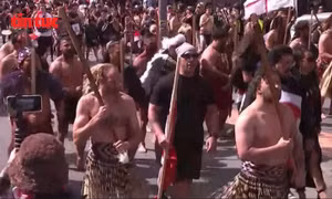 Hàng nghìn người biểu tình phản đối dự luật liên quan người Maori tại New Zealand