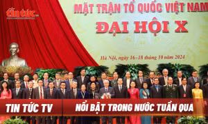 Tin tức TV: Đại hội X Mặt trận Tổ quốc Việt Nam thành công tốt đẹp; Thủ tướng Trung Quốc kết thúc chuyến thăm chính thức Việt Nam