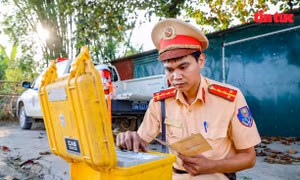 Tước phù hiệu, phạt hàng chục triệu đồng với xe quá tải ở cửa ngõ Thủ đô Hà Nội
