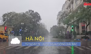 Thời tiết tuần 21 - 27/10: Miền Bắc đón không khí lạnh mới, biển Đông có bão