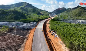 Cao tốc Hoài Nhơn - Quy Nhơn tăng tốc tiến độ trước mùa mưa 