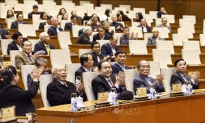 Gặp mặt các đồng chí nguyên lãnh đạo Quốc hội