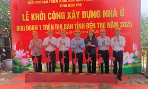 Bến Tre quyết tâm xóa hơn 1.000 nhà tạm, nhà dột nát trong giai đoạn I