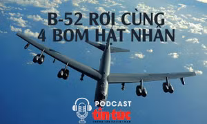 Hồ sơ mật: 'Pháo đài bay' B52 Mỹ rơi khi chở 4 quả bom nguyên tử
