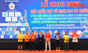  14 đoàn tham dự Giải quần vợt vô địch U14 ITF châu Á 