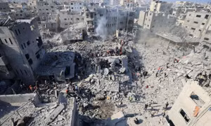 Trại tị nạn Gaza hứng chịu 'đêm địa ngục' khi bị Israel pháo kích