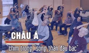 Tin tức TV: Châu Á chìm trong 'sóng thần đầu bạc'