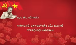 Học Bác mỗi ngày: Những lời dạy quý báu của Bác Hồ với Bộ đội Hải quân