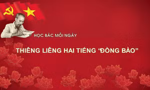 Học Bác mỗi ngày: Thiêng liêng hai tiếng 'Đồng bào'
