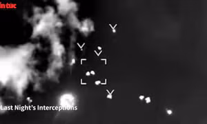Quân đội Israel tung video đánh chặn tên lửa của Hezbollah
