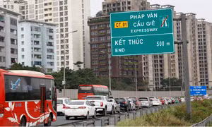 Nguy cơ 'vỡ' tiến độ đường nối cao tốc Pháp Vân - Cầu Giẽ với Vành đai 3
