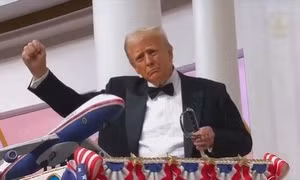 Ông Trump gây sốt tại buổi dạ hội nhậm chức