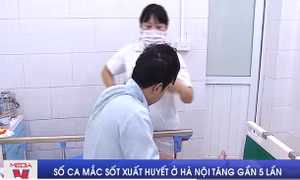 Số ca mắc sốt xuất huyết ở Hà Nội tăng gần 5 lần