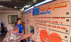 ‘ATM nhu yếu phẩm' miễn phí dành cho người có hoàn cảnh khó khăn tại TP Hồ Chí Minh