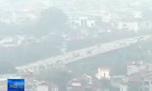 Không khí Hà Nội ở ngưỡng rất có hại cho sức khoẻ