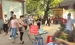 Kiên quyết không để 'vỡ trận' tại Phủ Tây Hồ, Hà Nội