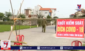 Xã Đạo Lý, tỉnh Hà Nam thực hiện cách ly xã hội