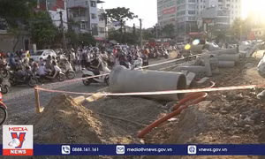 Ẩn họa tại công trường không có rào chắn