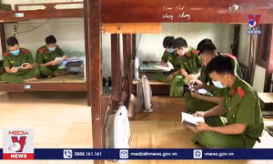 Tuyên truyền bầu cử cho sinh viên đảm bảo phòng dịch