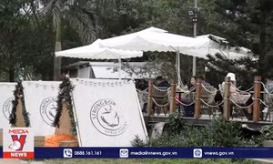 Cafe cắm trại độc đáo tại Hà Nội