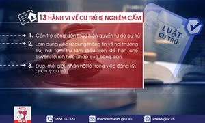 Có 13 hành vi về cư trú bị nghiêm cấm theo luật mới