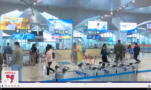 Đóng cửa sân bay Vinh 24 giờ vì sự cố đường băng
