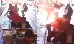 Thay pin không chính hãng, khách hàng tự làm bỏng mặt khi điện thoại phát nổ