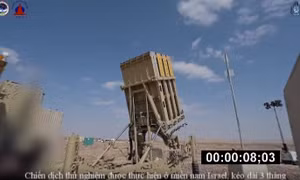 Israel nâng cấp hệ thống đánh chặn Vòm Sắt 