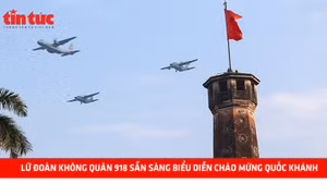 Cận cảnh máy bay, dàn khí tài hùng hậu trong ngày kỷ niệm 80 năm Quốc khánh