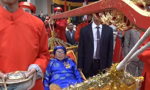 Độc đáo Lễ hội 'rước cụ Thượng'