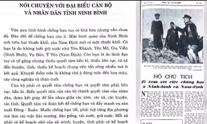 Học Bác mỗi ngày: Làm theo lời Bác, xây dựng Ninh Bình ngày càng giàu mạnh, phát triển