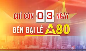 Đếm ngược A80 ngày 31/8/2025